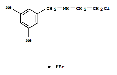 Benzenemethanamine,N-(2-chloroethyl)-3,5-dimethyl-, hydrobromide (1:1) cas  15257-65-5