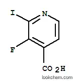 Molecular Structure of 153035-09-7 (3-FLUORO-2-IODOPYRIDINE-4-CARBOXYLIC ACID)