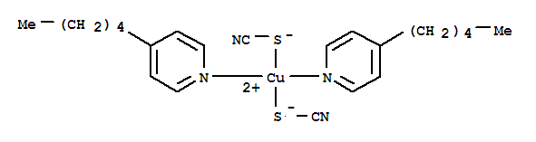 Copper,bis(4-pentylpyridine)bis(thiocyanato-S)- (9CI) cas  15304-26-4