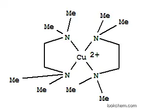 Molecular Structure of 15304-29-7 (Copper(2+),bis(N,N,N',N'-tetramethyl-1,2-ethanediamine-kN,kN')-, (SP-4-1)- (9CI))