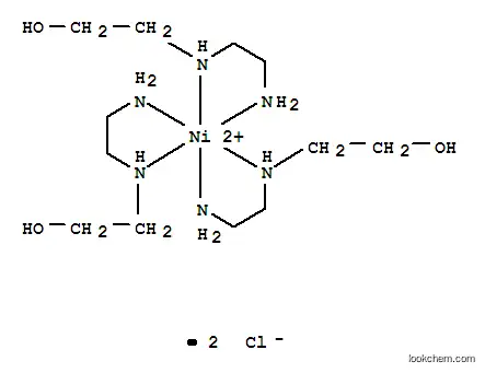 Molecular Structure of 15304-62-8 (Nickel(2+),tris[2-[(2-aminoethyl)amino]ethanol-N,N']-, dichloride (9CI))