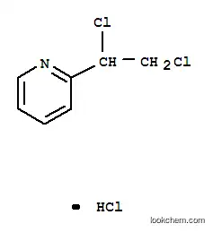 Molecular Structure of 1532-19-0 (2-(1,2-dichloroethyl)pyridine hydrochloride (1:1))