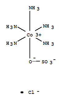 Cobalt(1+),pentaammine[sulfato(2-)-O]-, chloride, (OC-6-22)- (9CI) cas  15321-00-3