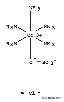 Molecular Structure of 15321-00-3 (Cobalt(1+),pentaammine[sulfato(2-)-O]-, chloride, (OC-6-22)- (9CI))