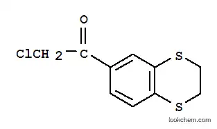 Molecular Structure of 153275-57-1 (6-CHLOROACETYL-BENZO-1,4-DITHIAN)