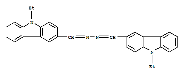 9H-Carbazole-3-carboxaldehyde,9-ethyl-, 2-[(9-ethyl-9H-carbazol-3-yl)methylene]hydrazone cas  15332-15-7