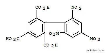 Molecular Structure of 153341-05-0 ([1,1'-Biphenyl]-2,4,6-tricarboxylicacid, 2',4',6'-trinitro-)