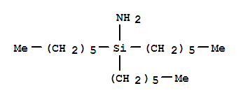 Tri-N-hexylsilylamine