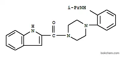 Molecular Structure of 153473-50-8 (1H-indol-2-yl{4-[2-(propan-2-ylamino)phenyl]piperazin-1-yl}methanone)