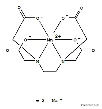 Molecular Structure of 15375-84-5 (Manganese disodium EDTA trihydrate)