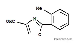 Molecular Structure of 154136-88-6 (2-O-TOLYL-OXAZOLE-4-CARBALDEHYDE)