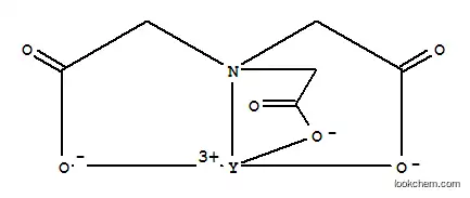 Molecular Structure of 15414-25-2 (Yttrium,[N,N-bis[(carboxy-kO)methyl]glycinato(3-)-kN,kO]-, (T-4)- (9CI))