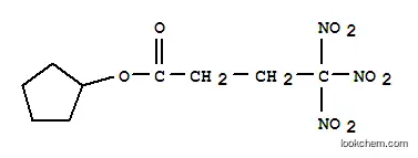 Molecular Structure of 15421-48-4 (cyclopentyl 4,4,4-trinitrobutanoate)