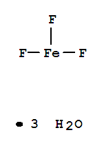 Iron fluoride (FeF3),trihydrate (8CI,9CI)