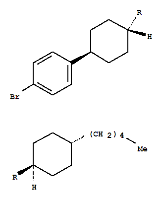 Benzene,1-bromo-4-[(trans,trans)-4'-pentyl[1,1'-bicyclohexyl]-4-yl]-