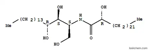 Molecular Structure of 154801-30-6 (2-(2'-Hydroxytetracosaylami)-
octadecane-1,3,4-triol)