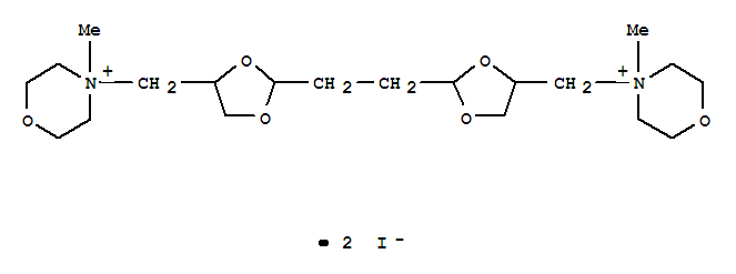 1,2-BIS(4'-MORPHOLINOMETHYL-1',3'-DIOXOLANYL-2')ETHANE DIMETHIODIDECAS