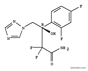 Molecular Structure of 154950-29-5 (1H-1,2,4-Triazole-1-butanamide,b-(2,4-difluorophenyl)-a,a-difluoro-b-hydroxy-, (bR)-)