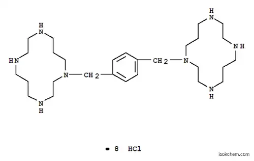Molecular Structure of 155148-31-5 (Plerixafor 8HCl (AMD3100 8HCl))