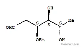 Molecular Structure of 155179-26-3 (L-arabino-Hexose,2,6-dideoxy-3-O-ethyl-)