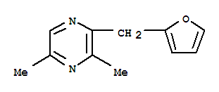 Pyrazine, 2-(2-furanylmethyl)-3,5-dimethyl- (9CI)