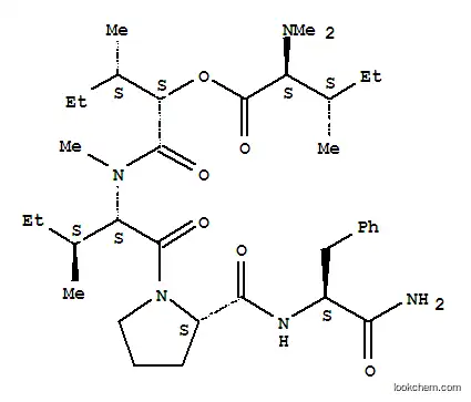 L-Phenylalaninamide,N,N-dimethyl-L-isoleucyl-(2S,3S)-2-hydroxy-3-methylpentanoyl-N-methyl-L-isoleucyl-L-prolyl-(9CI)