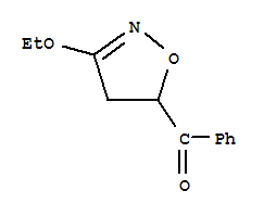 Methanone, (3-ethoxy-4,5-dihydro-5-isoxazolyl)phenyl- (9CI)