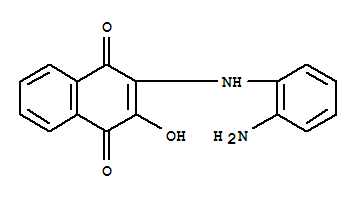 1,4-NAPHTHALENEDIONE,2-[(2-AMINOPHENYL)AMINO]-3-HYDROXY-CAS