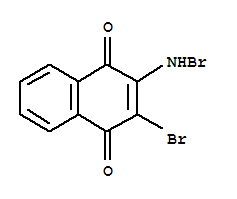 1,4-NAPHTHALENEDIONE,2-BROMO-3-(BROMOAMINO)-CAS