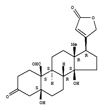 Card-20(22)-enolide,5,14-dihydroxy-3,19-dioxo-, (5b)- (9CI) cas  15571-18-3