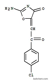 (5E)-2-amino-5-[2-(4-chlorophenyl)-2-oxoethylidene]-1,3-oxazol-4(5H)-one