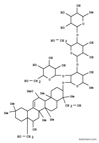 Molecular Structure of 155740-26-4 (b-D-Galactopyranoside, (3b,4a,11a,16b)-16,23,28-trihydroxy-11-methoxyolean-12-en-3-ylO-6-deoxy-a-L-mannopyranosyl-(1&reg;4)-O-b-D-glucopyranosyl-(1&reg;3)-O-[b-D-glucopyranosyl-(1&reg;2)]-6-deoxy- (9CI))