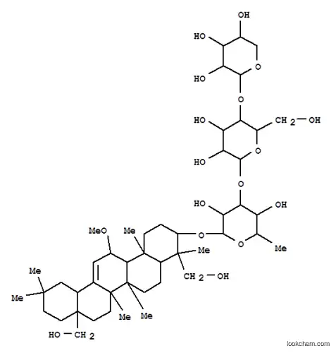 b-D-Galactopyranoside, (3b,4a,11a)-23,28-dihydroxy-11-methoxyolean-12-en-3-yl O-b-D-xylopyranosyl-(1®4)-O-b-D-glucopyranosyl-(1®3)-6-deoxy- (9CI)