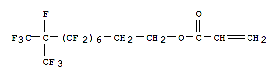 2-Propenoic acid,3,3,4,4,5,5,6,6,7,7,8,8,9,10,10,10-hexadecafluoro-9-(trifluoromethyl)decylester(15577-26-1)