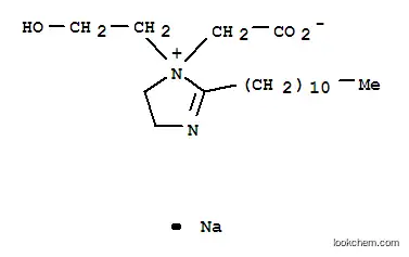 1H-Imidazolium,1-(carboxymethyl)-4,5-dihydro-1-(2-hydroxyethyl)-2-undecyl-, inner salt, sodiumsalt (1:1)