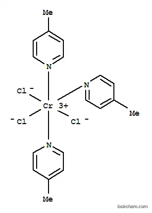Molecular Structure of 15604-07-6 (Chromium,trichlorotris(4-methylpyridine)-)