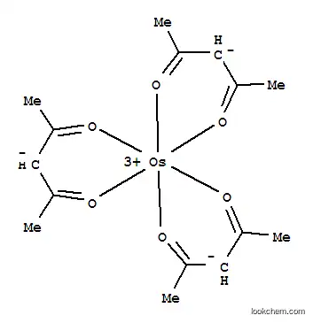 Molecular Structure of 15635-86-6 (Osmium,tris(2,4-pentanedionato-kO2,kO4)-, (OC-6-11)-)