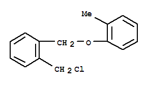 2-(2-Methyl phenoxymethyl)benzylchloride 156489-68-8