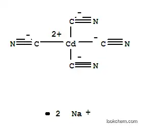disodium tetrakis(cyano-C)cadmate(2-)