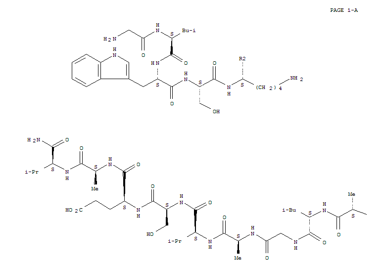 Molecular Structure of 156988-33-9 (L-Valinamide,glycyl-L-leucyl-L-tryptophyl-L-seryl-L-lysyl-L-isoleucyl-L-lysyl-L-a-glutamyl-L-valylglycyl-L-lysyl-L-a-glutamyl-L-alanyl-L-alanyl-L-lysyl-L-alanyl-L-alanyl-L-alanyl-L-lysyl-L-alanyl-L-alanylglycyl-L-lysyl-L-alanyl-L-alanyl-L-leucylglycyl-L-alanyl-L-valyl-L-seryl-L-a-glutamyl-L-alanyl-)