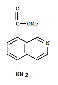 8-Isoquinolinecarboxylicacid,5-amino-,methylester