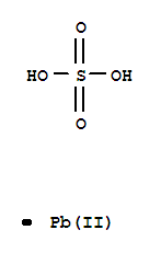 sulphuric acid, lead salt