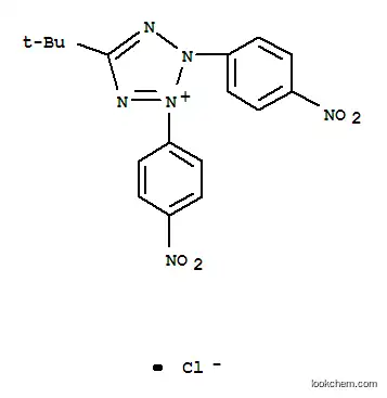 Molecular Structure of 157458-76-9 (2,3-di-(4-nitrophenyl)-5-t-butyl-2H-tetrazolium)