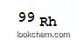 Molecular Structure of 15765-79-4 ((~99~Rh)rhodium)