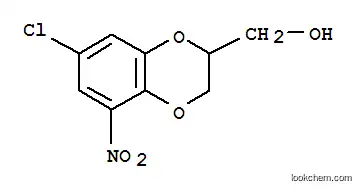 Molecular Structure of 157692-36-9 (7-CHLORO-2-HYDROXYMETHYL-5-NITROBENZODIOXANE)