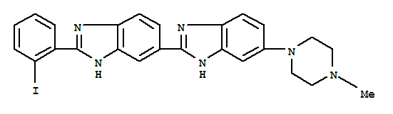 2,6'-Bi-1H-benzimidazole,2'-(2-iodophenyl)-6-(4-methyl-1-piperazinyl)-