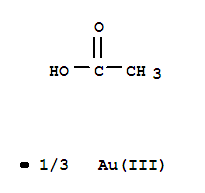 Acetic acid, gold(3+)salt (3:1)