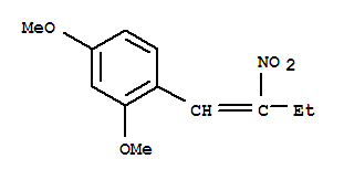 Benzene,2,4-dimethoxy-1-(2-nitro-1-buten-1-yl)- cas  15804-83-8