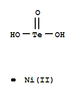 Telluric acid (H2TeO3),nickel(2+) salt (1:1)