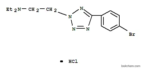 2H-Tetrazole-2-ethanamine, 5-(4-bromophenyl)-N,N-diethyl-, monohydrochloride